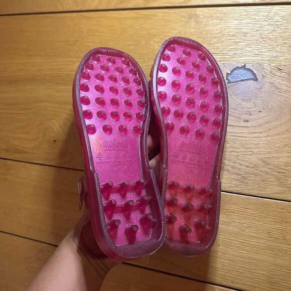 Melissa pink jelly sandals 9 - Picture 5 of 6